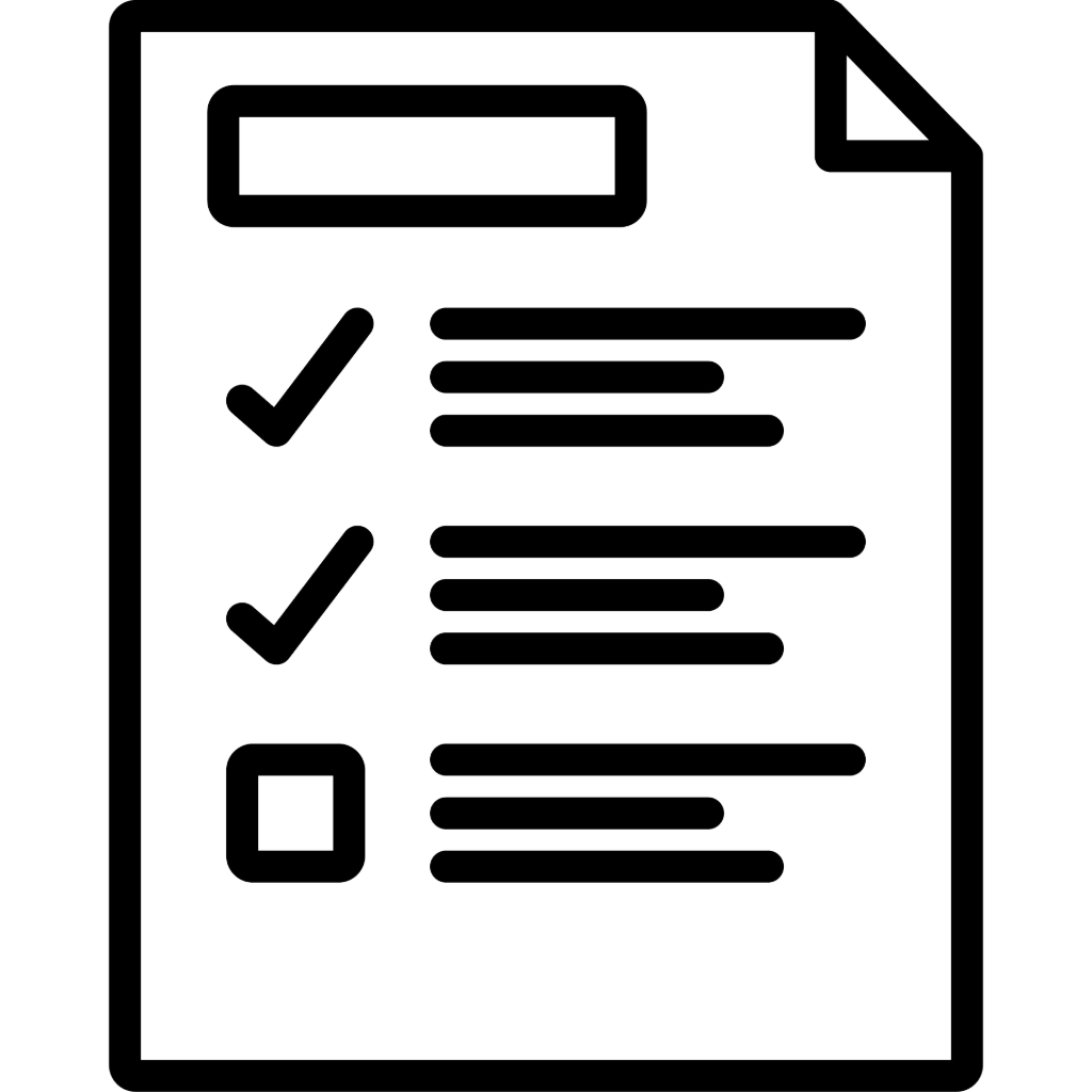 Material Test Report Icon